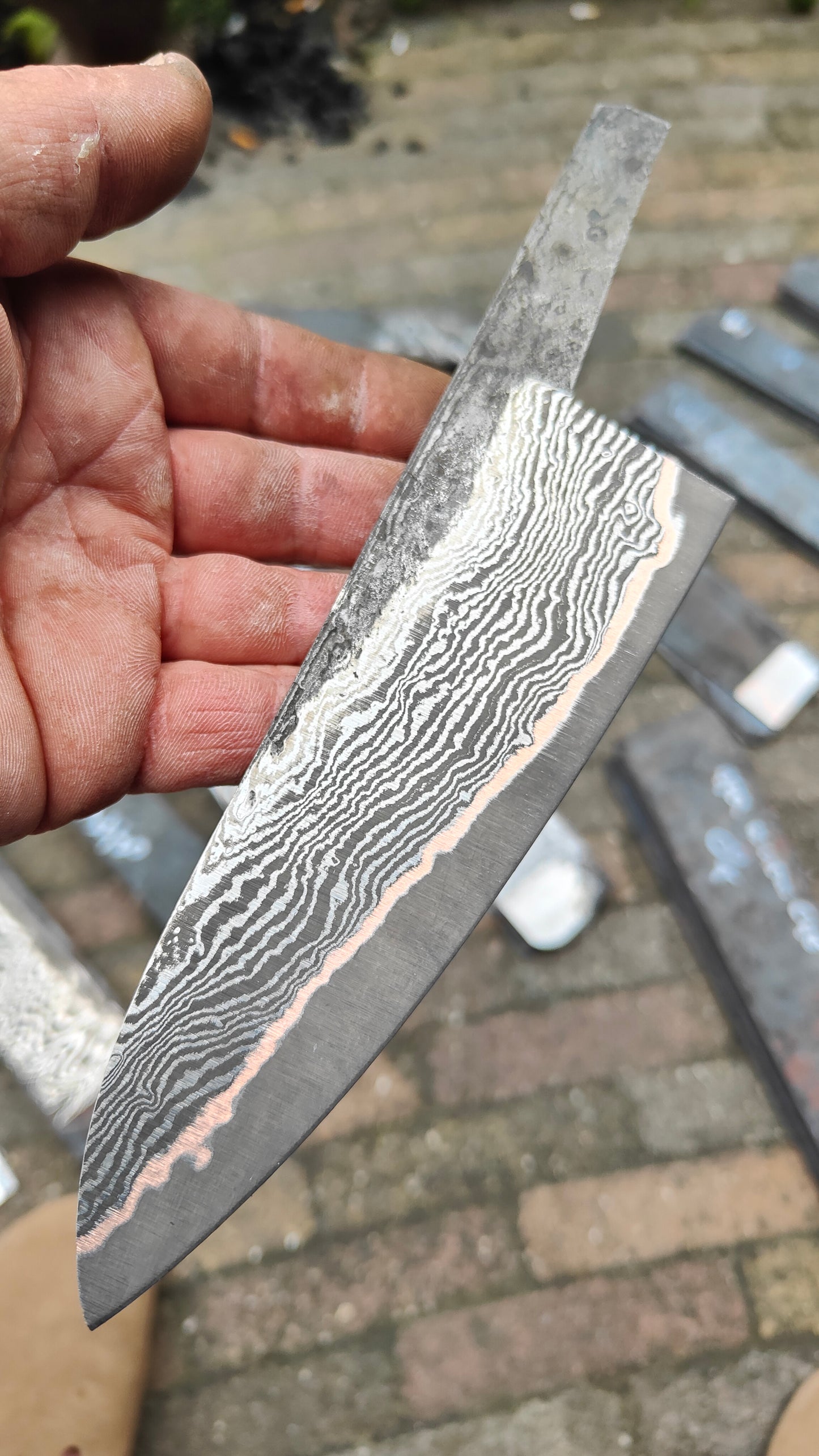 Cu mai apex core Cu 02/75ni8 cladding