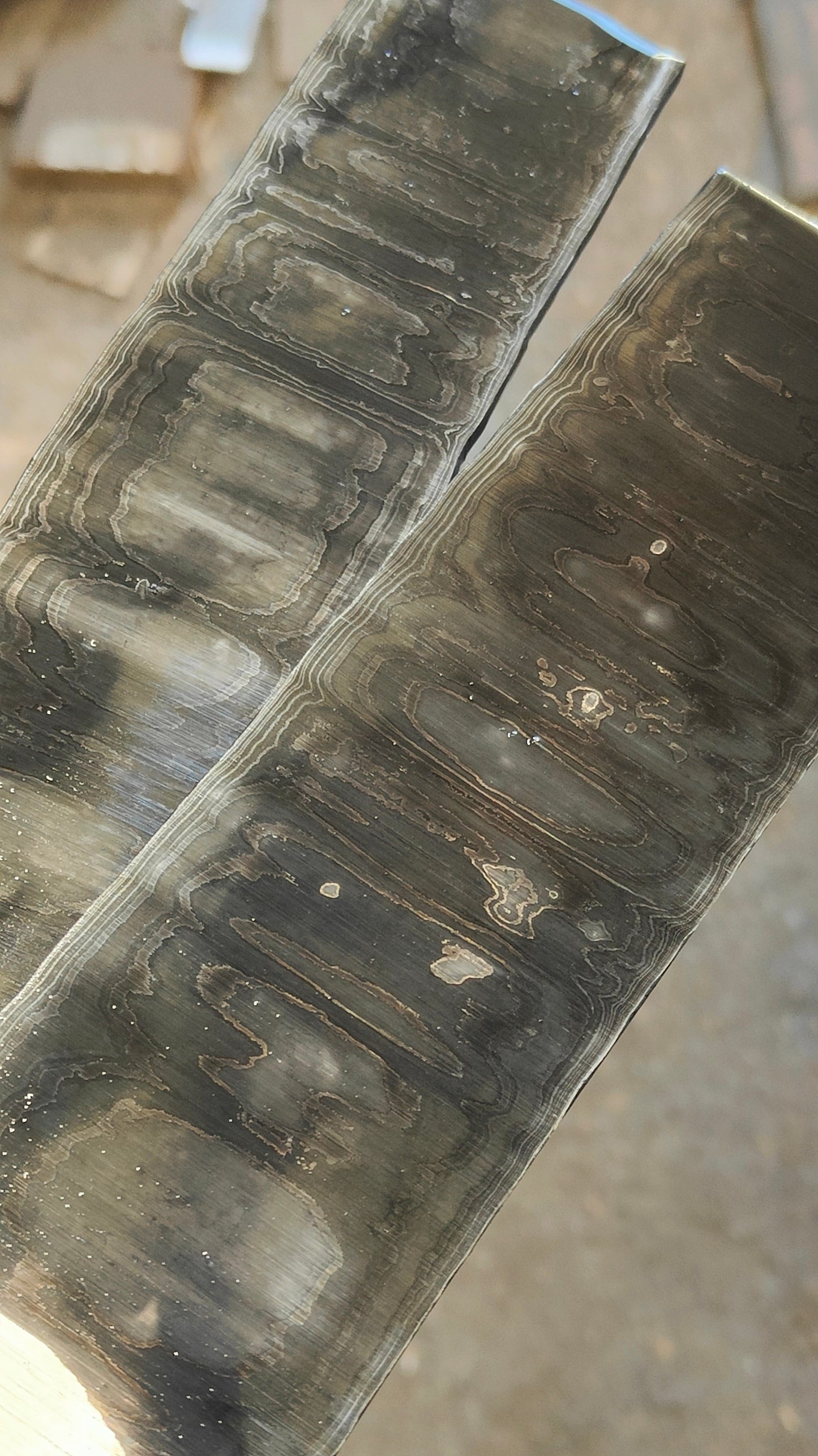 laminated core Ni and wrought iron