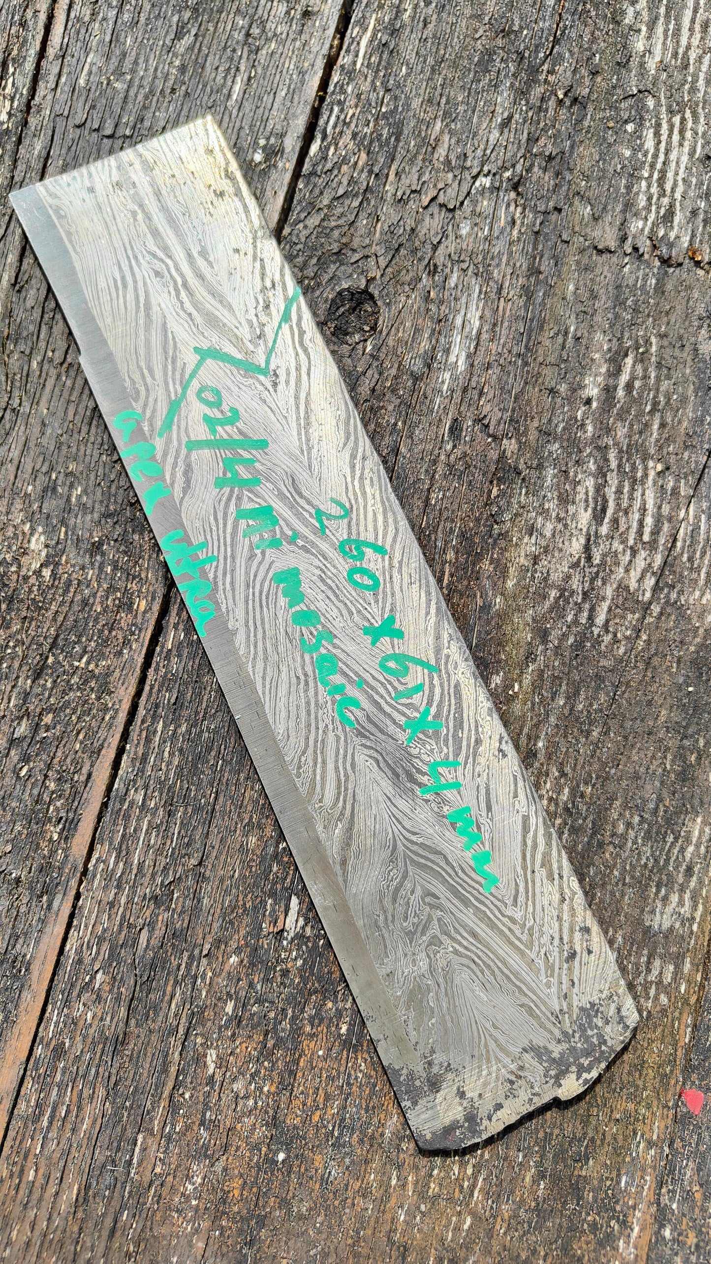 Apex ultra straight edged 4 Ni alloy mosiac twisters