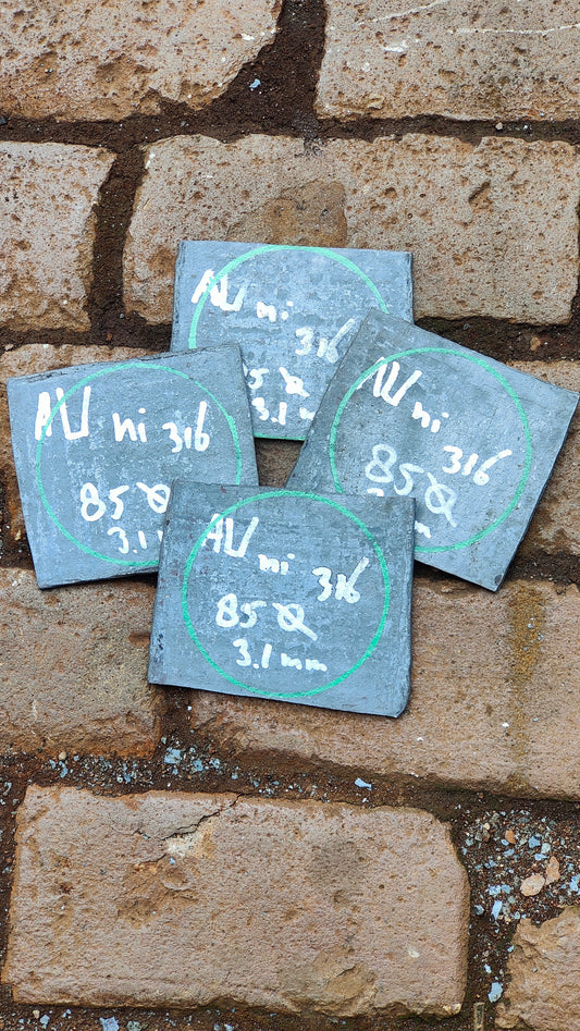 Apex ultra Ni and 316 stainless