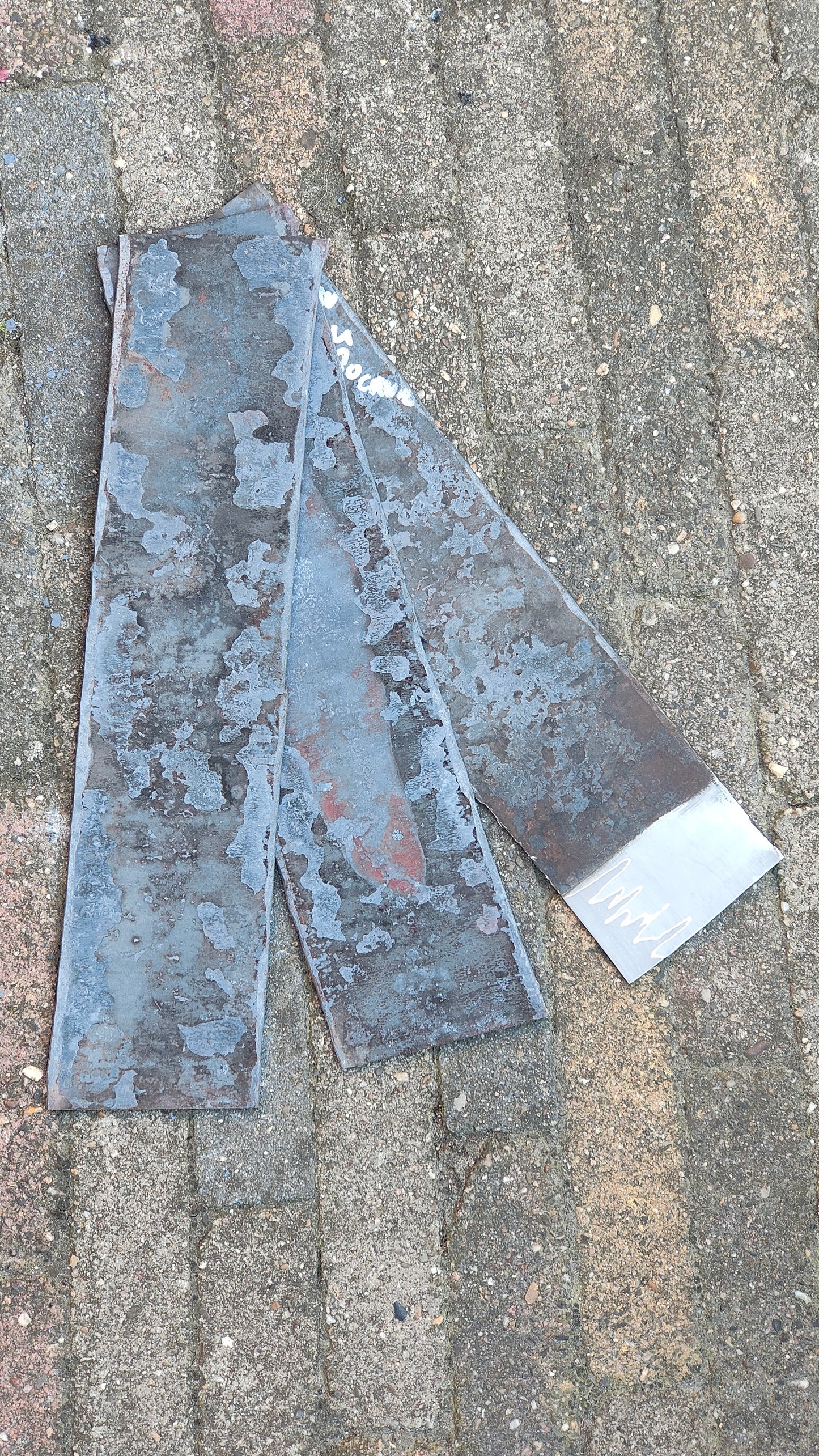 XX Cu mai apex cored 80crv2 cladding