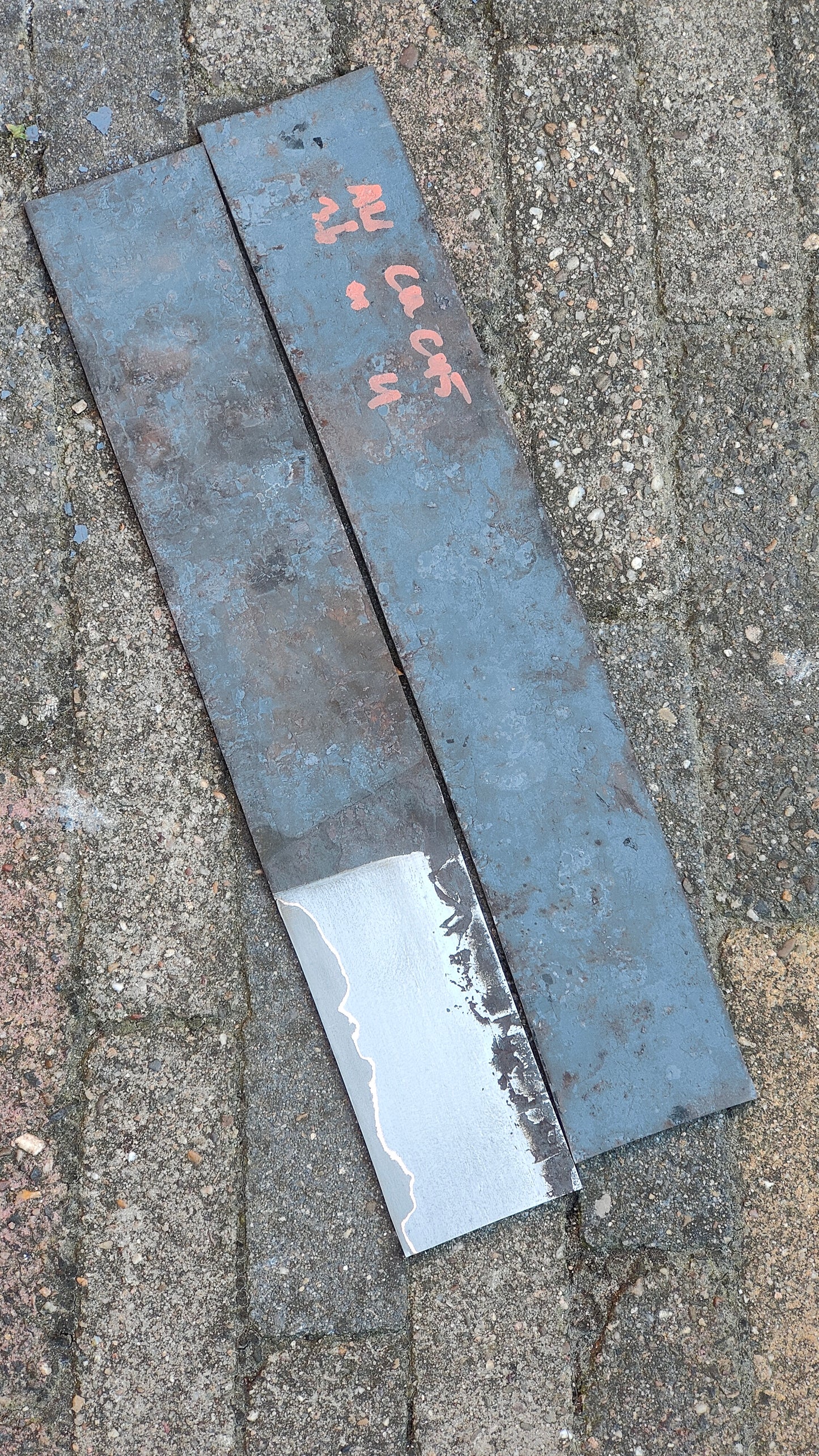 XXII Cu mai apex cored c45 cladding
